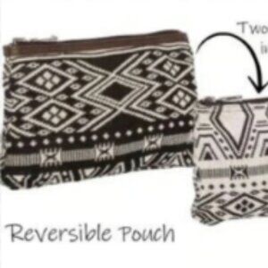 Thirty-one Reversible Pouch Rio Weave